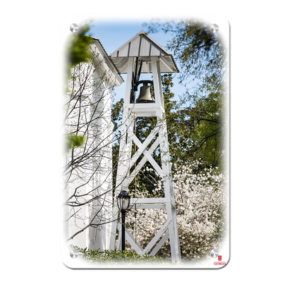 Georgia Bulldogs - Spring Chapel Bell - College Wall Art #Metal