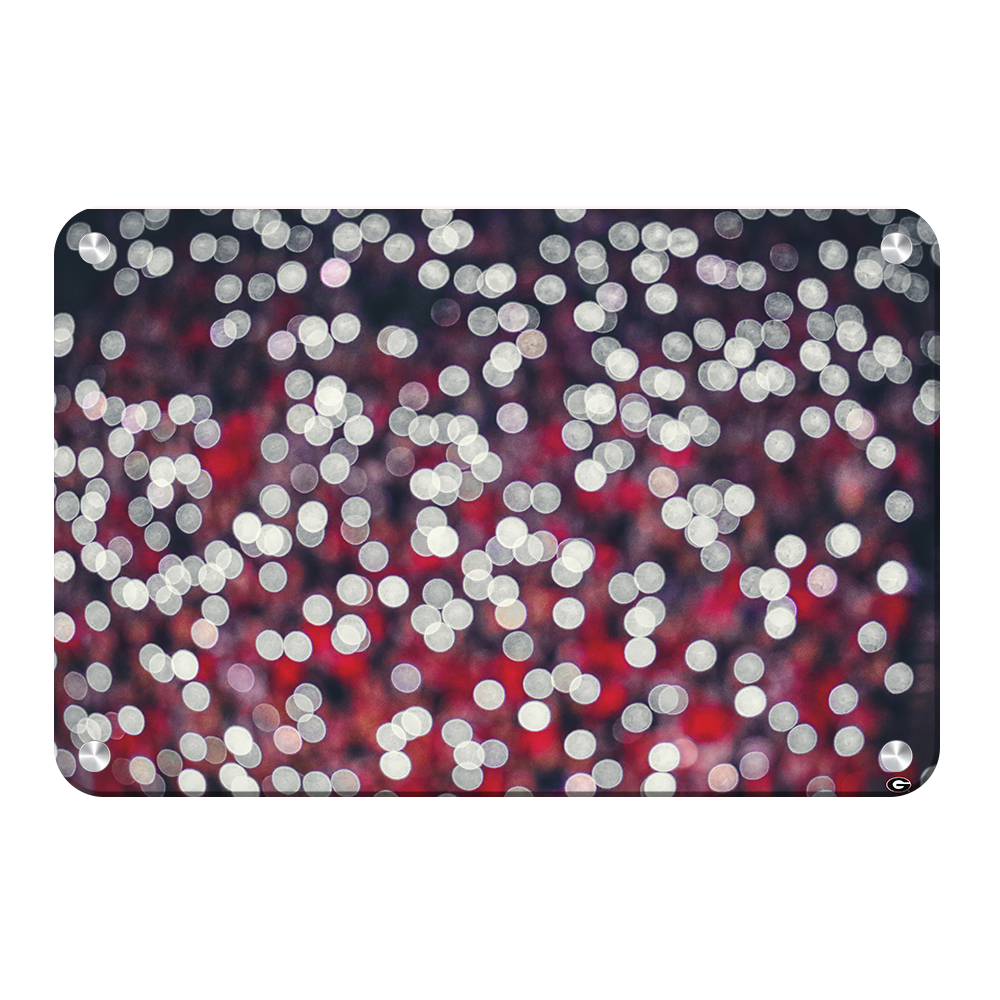 Georgia Bulldogs - Sanford Lights - College Wall Art #Canvas