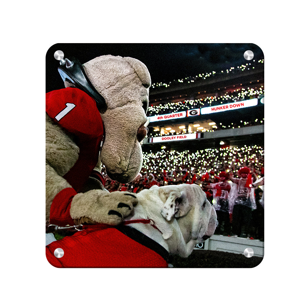 Georgia Bulldogs - It's 4th Quarter - College Wall Art #Canvas