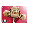 Georgia Bulldogs - Hairy Dawg Landscape - College Wall Art #Metal