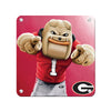 Georgia Bulldogs - Hairy Dawg Tile - College Wall Art #Metal