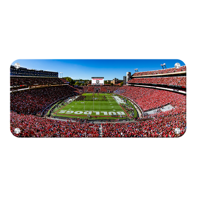 Georgia Bulldogs - It's Saturday Panoramic - College Wall Art #Metal