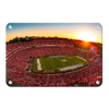 Georgia Bulldogs - Sanford Stadium Sunset - College Wall Art #Metal