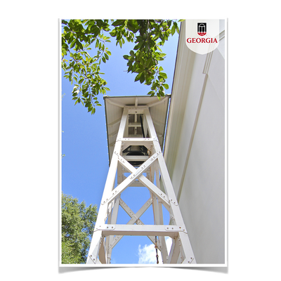 Georgia Bulldogs - Chapel Bell Tower - College Wall Art #Poster