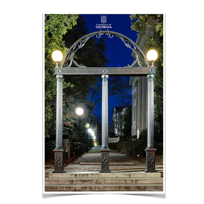 Georgia Bulldogs - Through the Arch - College Wall Art #Poster