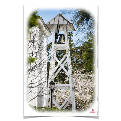 Georgia Bulldogs - Spring Chapel Bell - College Wall Art #Poster