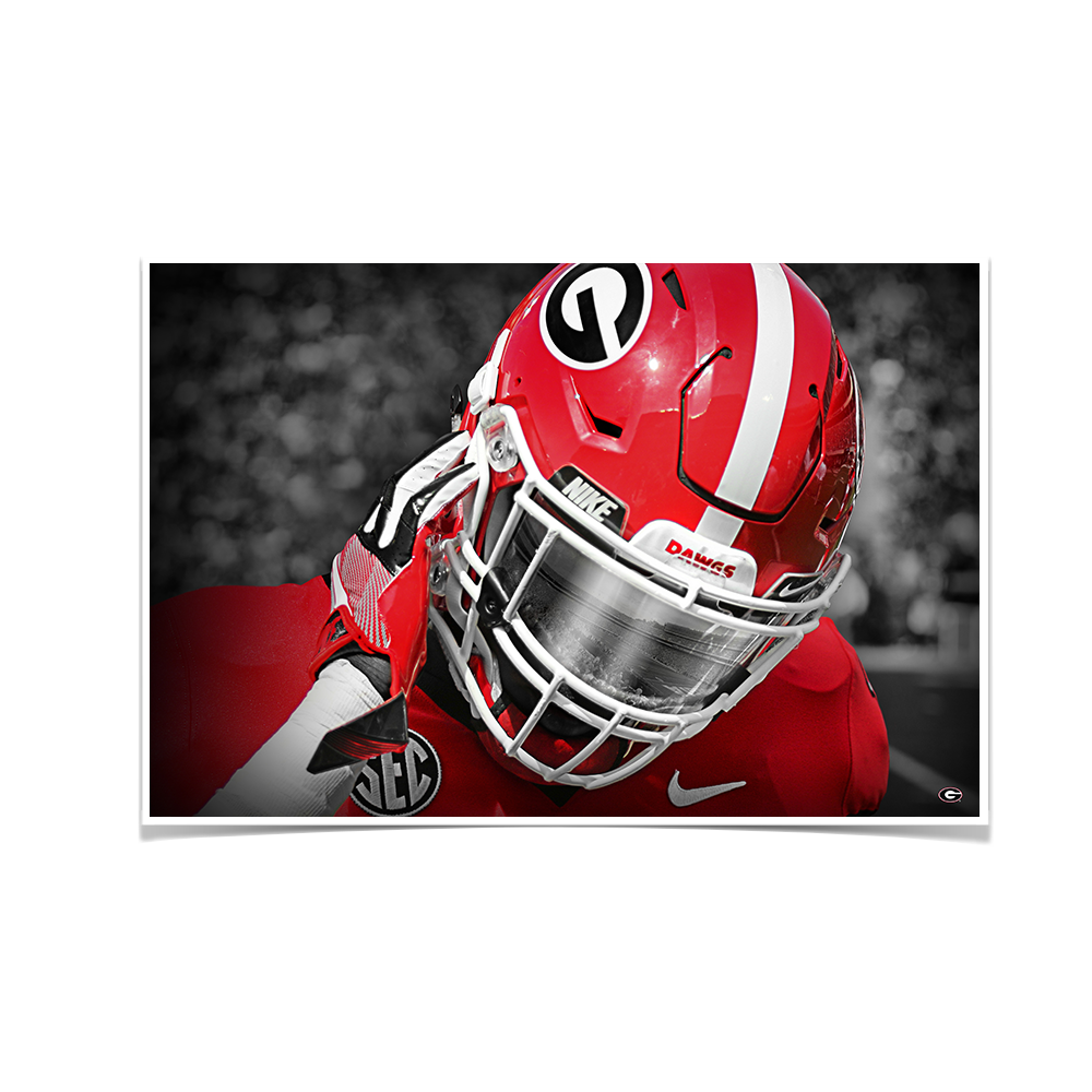 Georgia Bulldogs - Strap It Up UGA - College Wall Art #Canvas