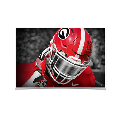 Georgia Bulldogs - Strap It Up UGA - College Wall Art #Poster