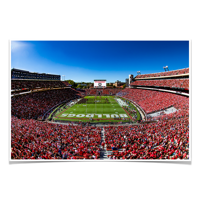 Georgia Bulldogs - It's Saturday - College Wall Art #Poster