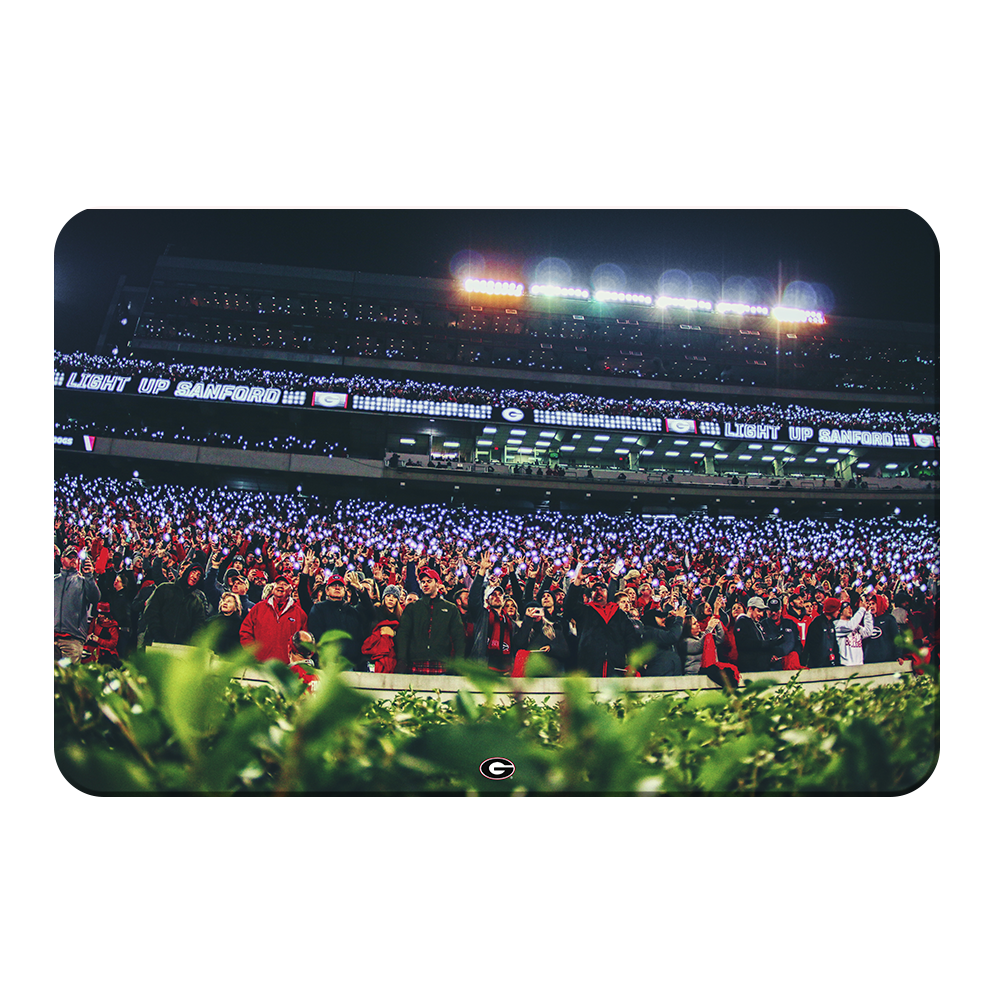 Georgia Bulldogs - Light Up Sanford - College Wall Art #Canvas