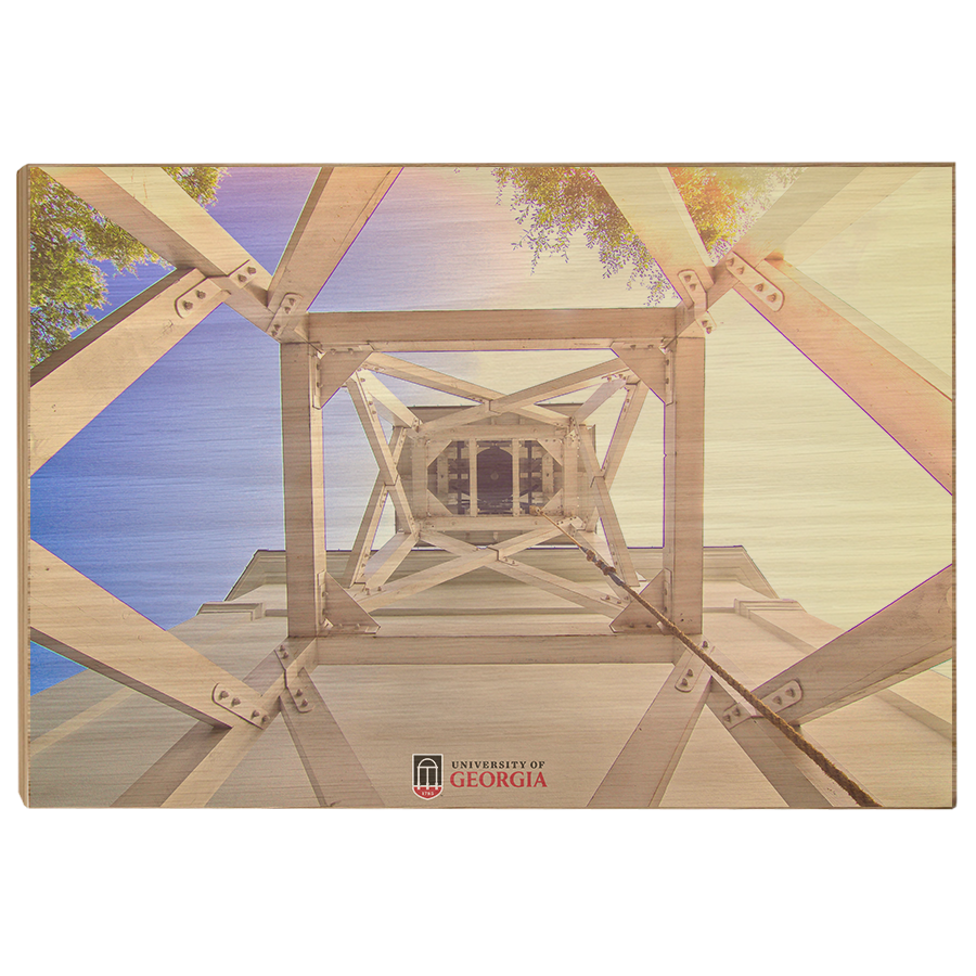 Georgia Bulldogs - A Look into the Chapel Bell - College Wall Art #Canvas