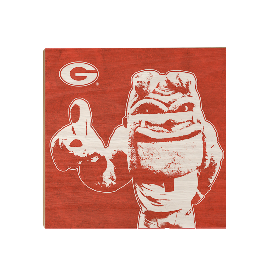 Georgia Bulldogs - Georgia Dawg - College Wall Art #Canvas