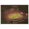 Georgia Bulldogs - University of Georgia Sanford Stadium - College Wall Art #Wood