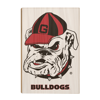 Georgia Bulldogs - Bulldogs - College Wall Art #Wood