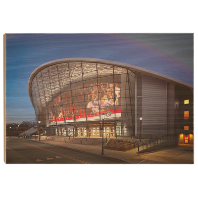 Georgia Bulldogs - Stegeman Coliseum - College Wall Art #Wood