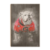 Georgia Bulldogs - The Dawg Painting - College Wall Art #Wood