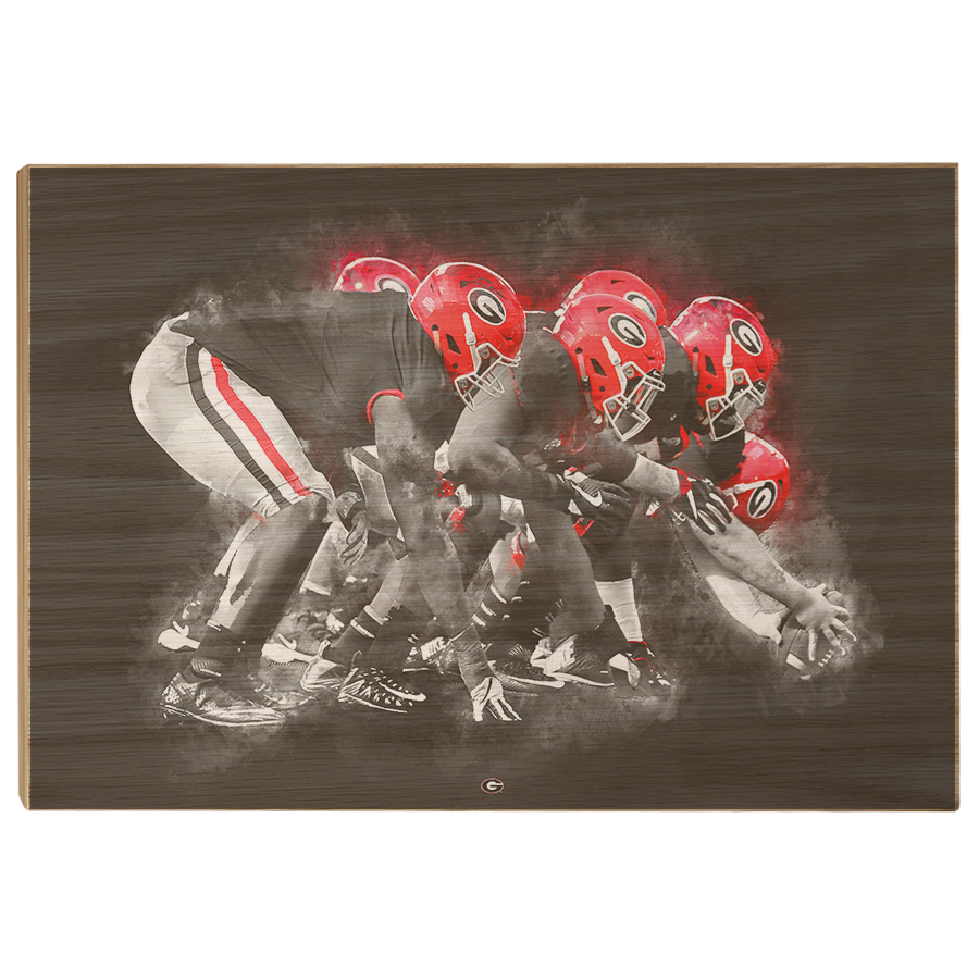 Georgia Bulldogs - Big Dawgs - College Wall Art #Canvas