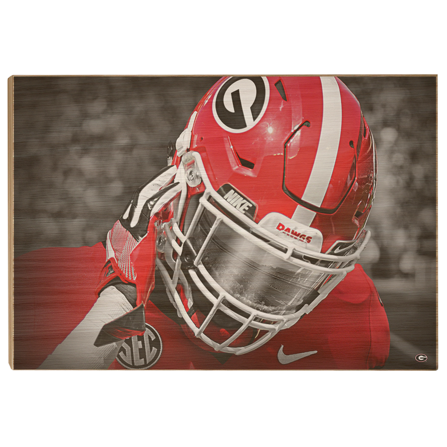 Georgia Bulldogs - Strap It Up UGA - College Wall Art #Canvas