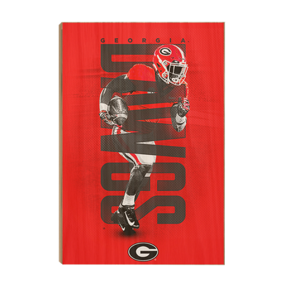 Georgia Bulldogs - Georgia Dawgs - College Wall Art #Wood