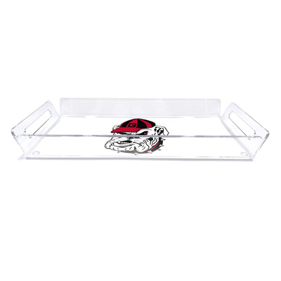 Georgia Bulldogs - Dawg Graphic Decorative Serving Tray