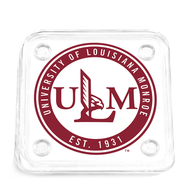 Louisiana Monroe Warhawks - ULM Academic Logo Drink Coaster