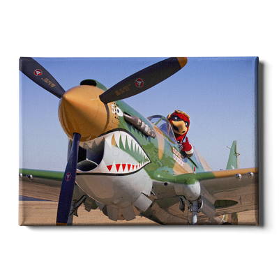 Louisiana Monroe Warhawks - Curtiss P 40 - College Wall Art #Canvas