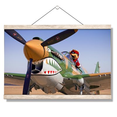 Louisiana Monroe Warhawks - Curtiss P 40 - College Wall Art #Hanging Canvas