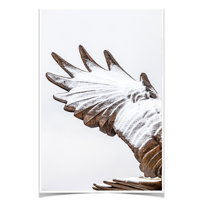 Louisiana Monroe Warhawks - Morning Snow - College Wall Art #Photo Posters