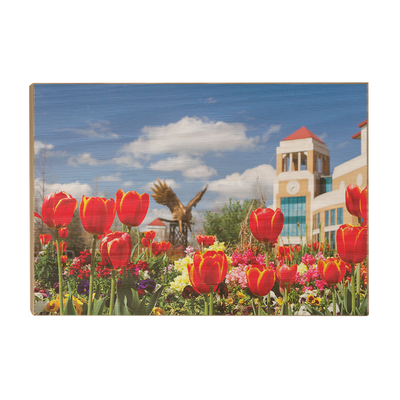 Louisiana Monroe Warhawks - ULM Tulips - College Wall Art #Wood Art