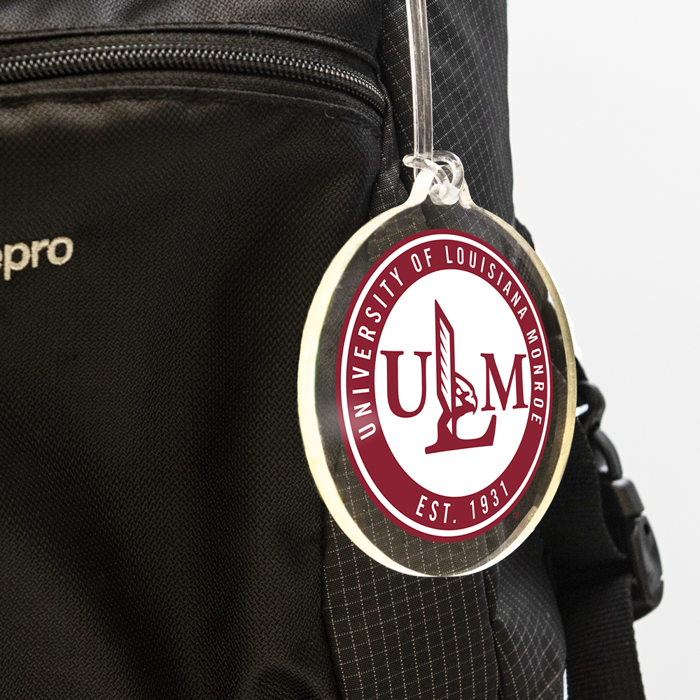 Louisiana Monroe Warhawks - ULM Academic Logo Bag Tag & Ornament