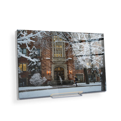 North Dakota Fighting Hawks - First Snow - College Wall Art #Acrylic Mini