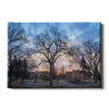 North Dakota Fighting Hawks - Early Spring Campus - College Wall Art #Canvas