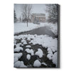 North Dakota Fighting Hawks - Snow Day - College Wall Art #Canvas