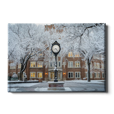 North Dakota Fighting Hawks - University of North Dakota First Snow - College Wall Art #Canvas