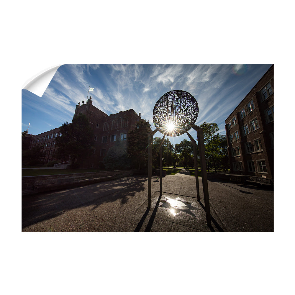North Dakota Fighting Hawks - Campus Light - College Wall Art #Canvas