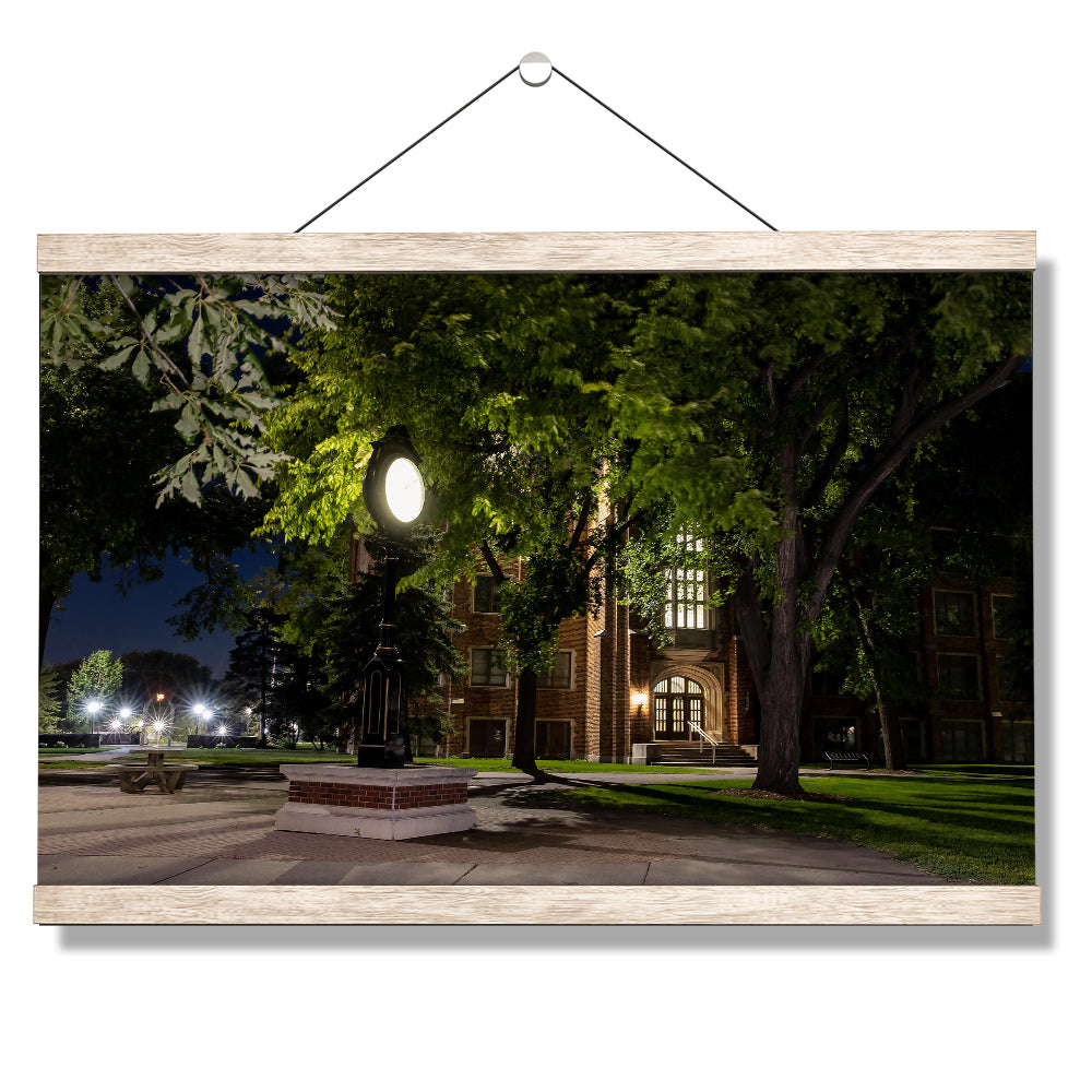 North Dakota Fighting Hawks - Night Fall - College Wall Art #Canvas