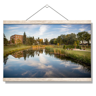 North Dakota Fighting Hawks - Early Fall - College Wall Art #Hanging Canvas