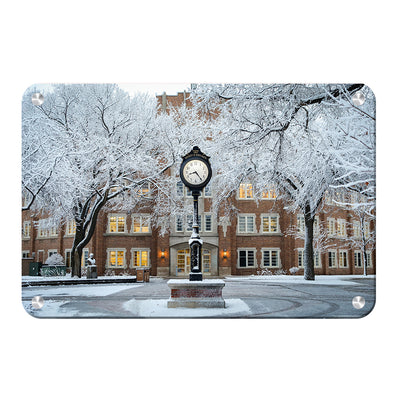 North Dakota Fighting Hawks - University of North Dakota First Snow - College Wall Art #Metal