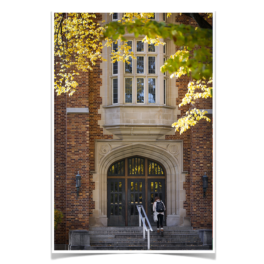 North Dakota Fighting Hawks - UND Fall - College Wall Art #Canvas