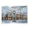 North Dakota Fighting Hawks - University of North Dakota First Snow - College Wall Art #Poster