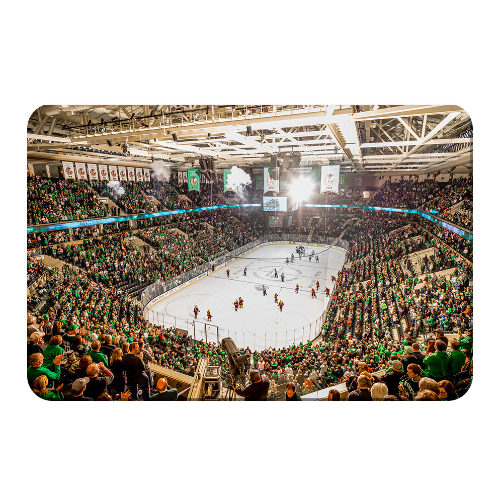 North Dakota Fighting Hawks - Hockey vs. Minnesota - College Wall Art #Canvas