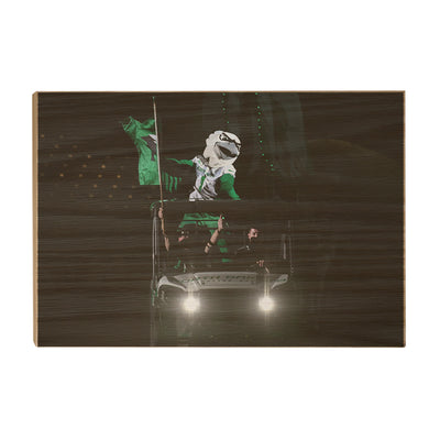 North Dakota Fighting Hawks - The Fighting Hawk - College Wall Art #Wood