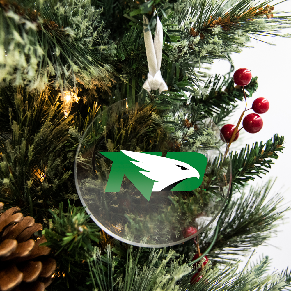 North Dakota Fighting Hawks - North Dakota Mark Bag Tag & Ornament