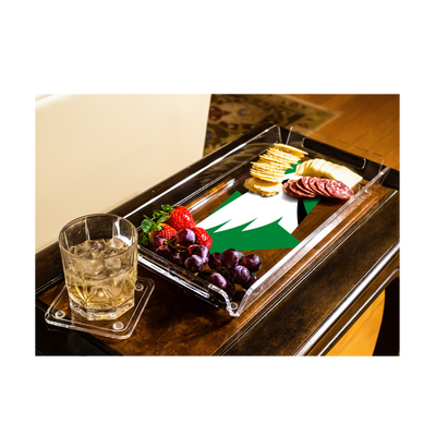 North Dakota Fighting Hawks - North Dakota Mark Decorative Serving Tray