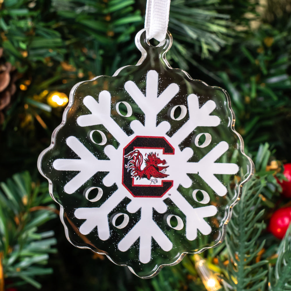 South Carolina Gamecocks - USC Snowflake Ornament