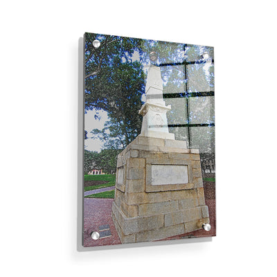 South Carolina Gamecocks - Maxcy Monument Sketch - College Wall Art #Acrylic