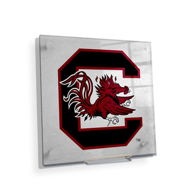 South Carolina Gamecocks - Gamecocks White - College Wall Art #Acrylic Mini