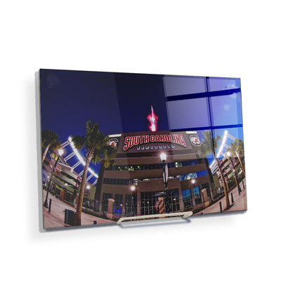 South Carolina Gamecocks - Williams Brice Fireworks - College Wall Art #Acrylic Mini