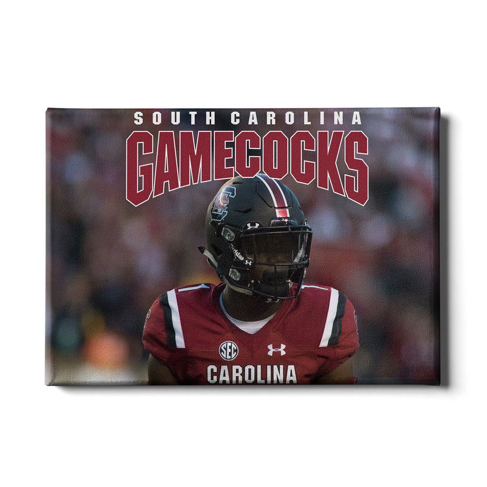 South Carolina Gamecocks - Gamecock FB - College Wall Art #Canvas