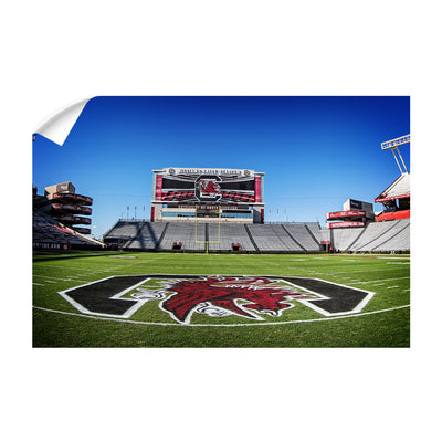 South Carolina Gamecocks - Williams Brice from the 50 - College Wall Art #Wall Decal